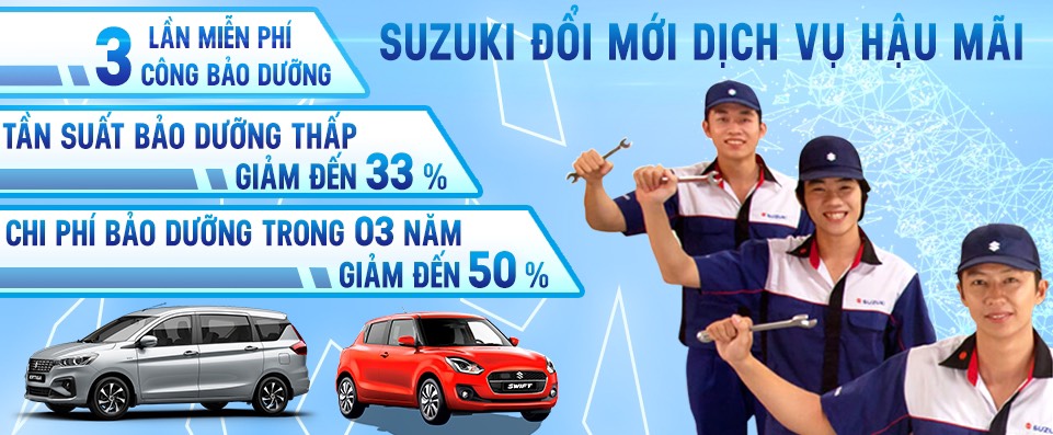 Suzuki đổi mới dịch vụ hậu mãi